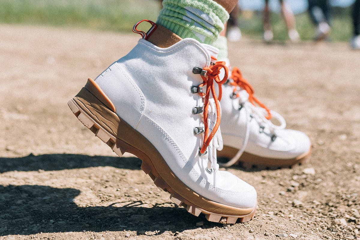 Hunter boots walking clearance